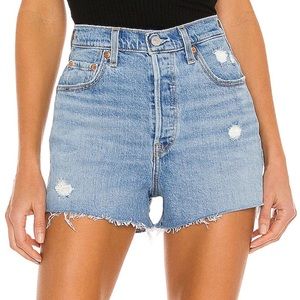 Levi's Ribcage Short Denim Tango Beach Size 30